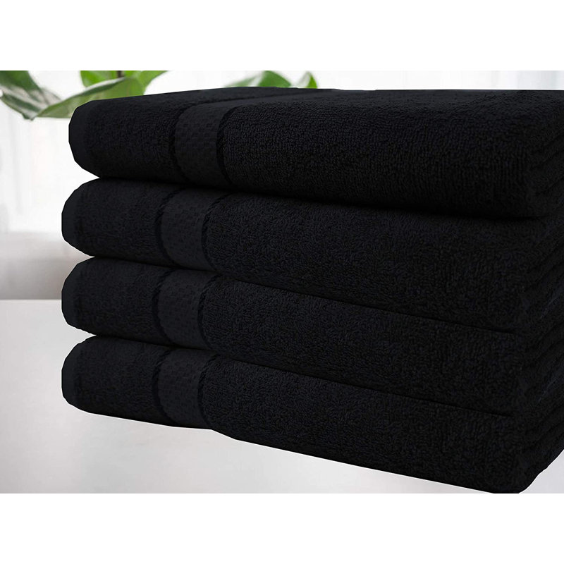 Berberich Midweight Bath Sheet, Black
