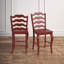 Tabouret de bar et de comptoir en bois massif Fortville-1212884381-1271500349