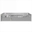 Lit d'enfant Montessori pour lit d'enfant, structure de lit simple gris ardoise en pin massif avec barrière de sécurité et porte d'entrée