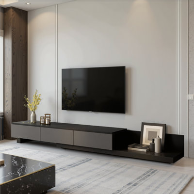Carmavy Extendable TV Stand For Tvs Up To 85'' With Storage Drawers