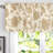 Jasinski Linen Blend Blackout Thermal Insulated Energy Saving Privacy Window Linen Curtain Valance Rod Pocket 2 Layers Single-1641101889-1641101891