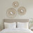 Round Mirror 3-piece Wall Decor Set
