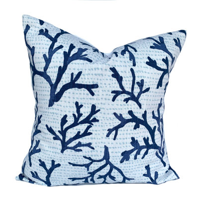  100% Cotton Throw Square Pillow Cover