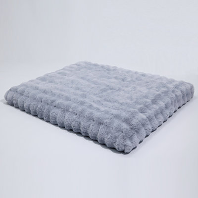 6 Sizes Ultra Plush Pet Dog Bed, Fluffy Anti Anxiety Dog Cage Bed Mattress With Non-slip Bottom, Removable Waterproof Cover, Machine Washable
