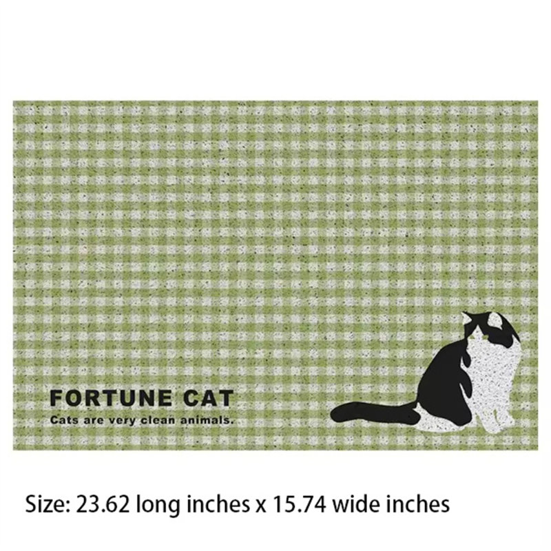 Tapis filtrant pour litière pour chat, H 0,11 po x l 23,62 po x P 15,74 po