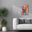 «Frenchie» par Dean Russo, art mural sur toile-946376471