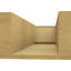 Burlington Woodgrain TimberThane Ra partier queue, brun clair apprêté-88142267