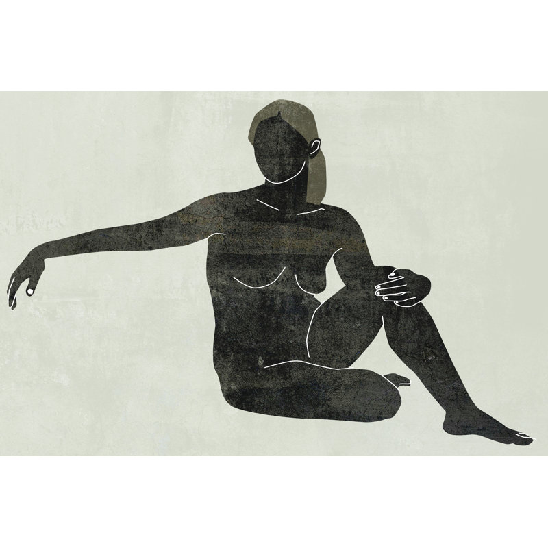 Folded Figure III by Melissa Wang - Wrapped Canvas Print, 81cm H x 122cm W
