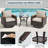 2 - Person Patio Conversation Set with Cushions-202417663
