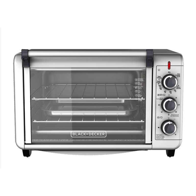 Four grille-pain à convection Black & Decker