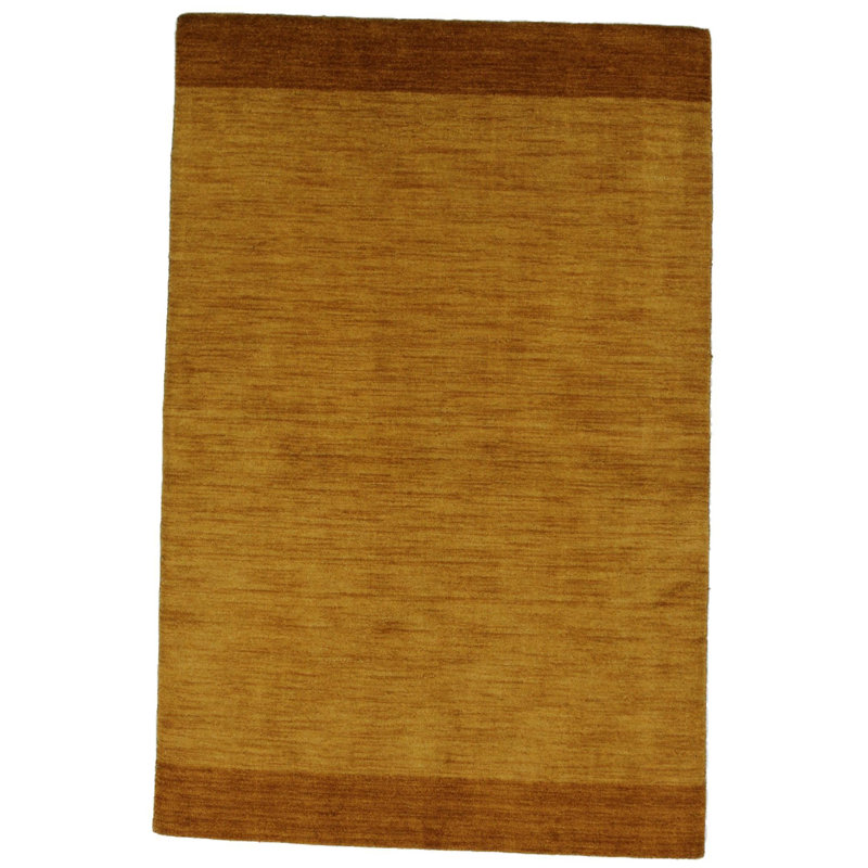 Canvello Hand Made Modern All Over Indo Gabbeh Rug - 4'0'' X 6'1''