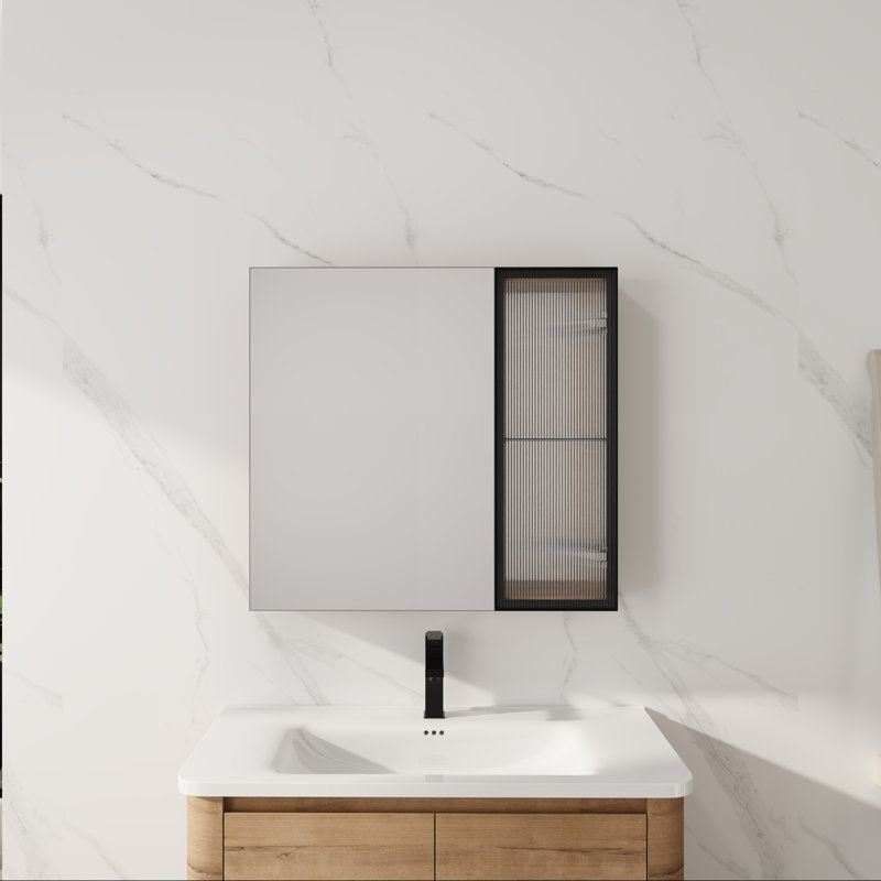 Bathroom Mirror Cabinet with Storage