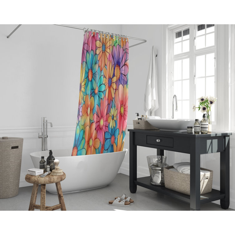 Wayfair Basics® Brune Round Plastic Shower Curtain Rings & Reviews