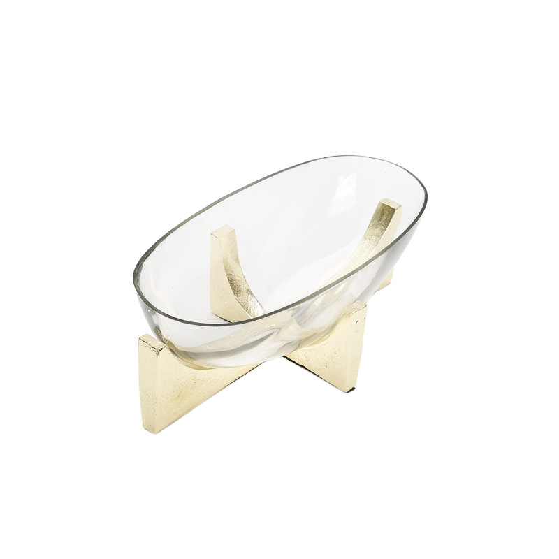 Mercer41 Gilvin Glass Salad Bowl
