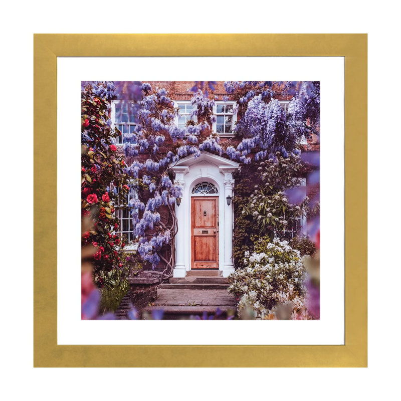 Le London Spring par Hobopeeba-reproduction de photo, Papier encadré doré, Blanc, H 24 po x l 24 po x p 1 po