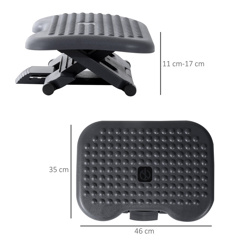Office Foot Rest, Grey
