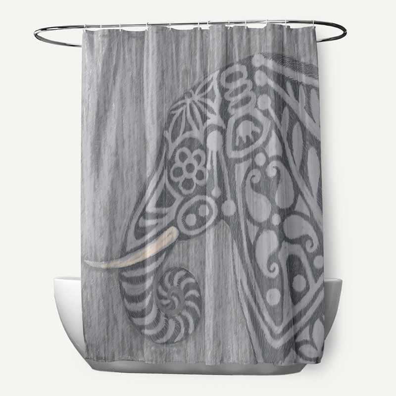 Rideau de douche simple print Essehoul