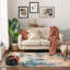 Indira Abstract Synthetic Area Rug-49401748