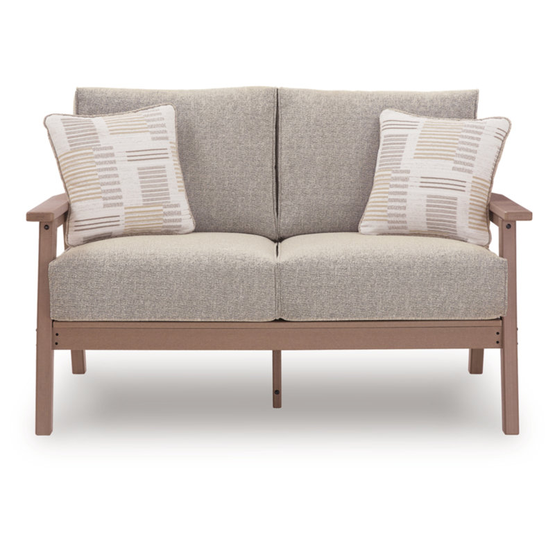 Cliffs Beach Outdoor Loveseat With Cushion