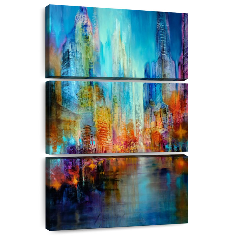 Avery The Town II, 57" H x 36" W