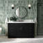 Ensemble de meuble-lavabo simple en bois massif avec plateau en quartz Carrara de 1,5 po Thornaby-1487519578-1493020028