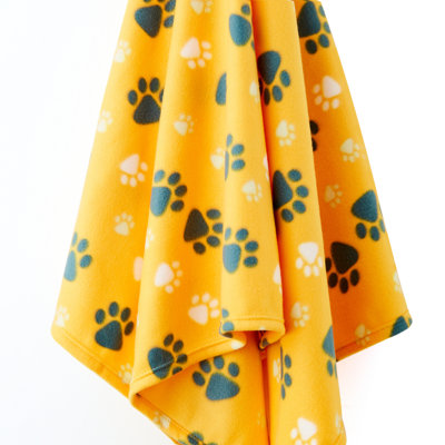 Animal Print Fleece / Microfiber Pet Blanket