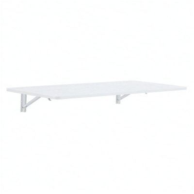 Table murale pliante pour buanderie, idéale pour les petits espaces. Bureau rabattable, établi, complément parfait pour garage, cabanon, bureau, buanderie, bar, cuisine ou salle à manger. Dimensions : 114 x 56 x 16,5 cm.