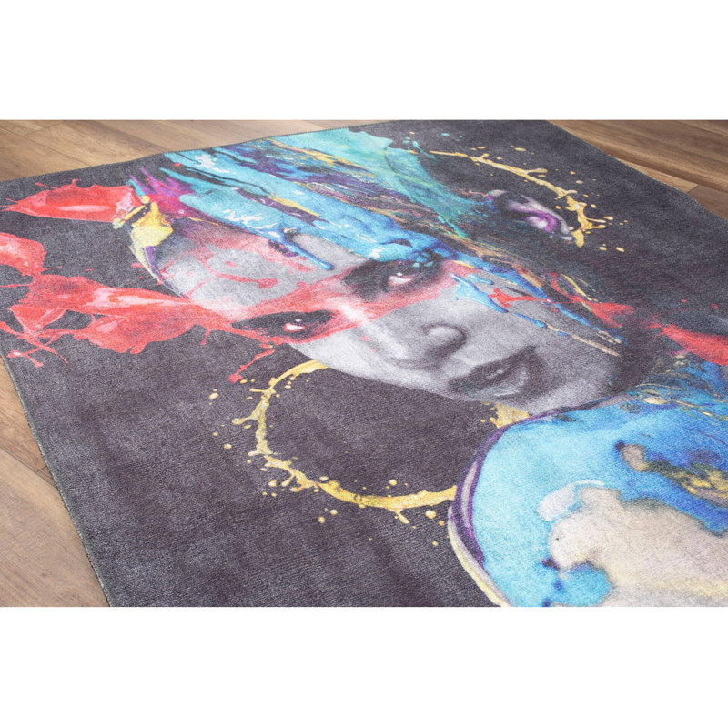 Dazmine Abstract Area Rug, Rectangle 150 x 230cm