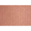 Lit moderne rose pleine grandeur avec tête de lit à canal réglable, pieds de soutien centraux, sans sommier, tissu en lin, tissu pour chambre à coucher avec décoration