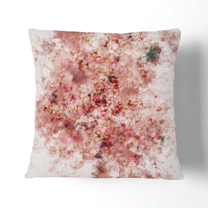 Square Throw Cushion, 40cm H x 40cm W x 15cm D