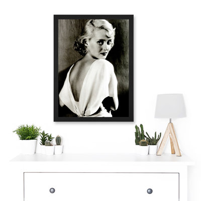 Iconic Bette Davis Hollywood Actress - Single Picture Frame Art Prints