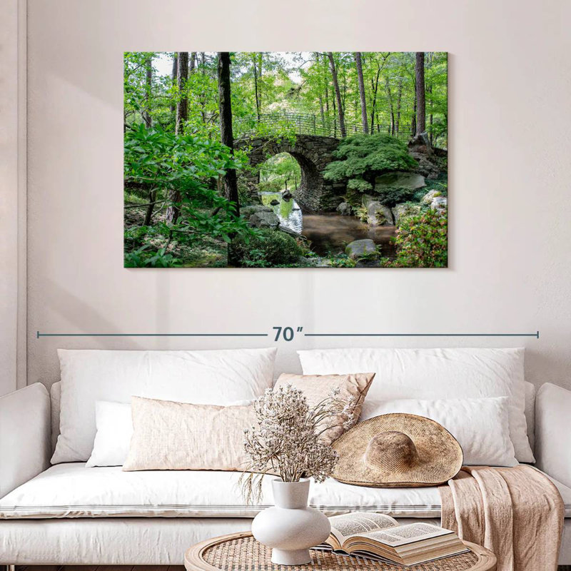 Lilie Ozarks Stone Moon Bridge, 30" H x 45" W