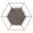 Glasser Metal Flat Wall Mirror