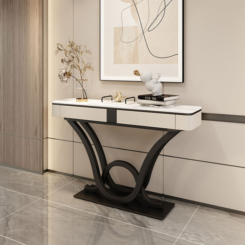 Console Modern Art, H 33,46 po x l 31,5 po x P 13,78 po