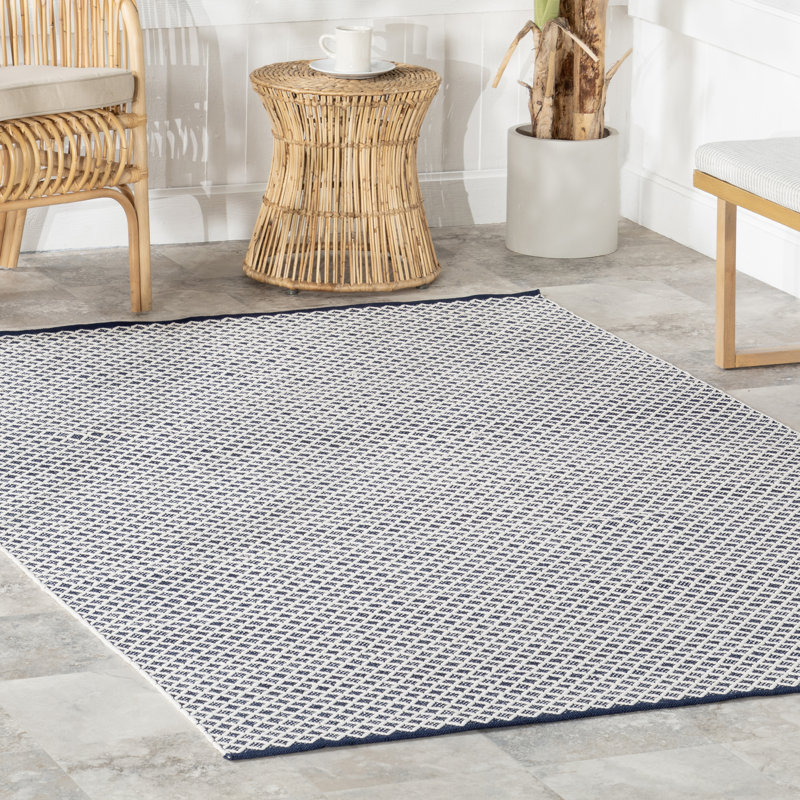 Home Conservatory Trellis Handwoven Indoor/Outdoor Area Rug, Runner 2'6" x 8'