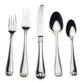 David Shaw Silverware Stainless Steel Flatware Set - Service for 4