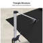 Myrtille 3.6m Square Cantilever Parasol Umbrella-1537962381