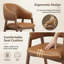 Tabouret de bar rembourré en bois massif-339600677-339600678
