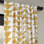 Efren Triad Geometric Printed Cotton Rod Pocket Room Darkening Curtains - Single Panel Drapes (1 Panel)-557500138-557500136