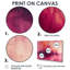 Décoration murale plante mauve à impulsion mauve - centrales électriques-1494455341-1494455317