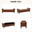 Banc de rangement en similicuir 66,9 po Cleota-1055865635-1018526566