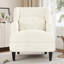 Chaise d'appoint rembourrée et rembourrée-1829007116