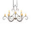 Lustre empire 10 lumières Clifton