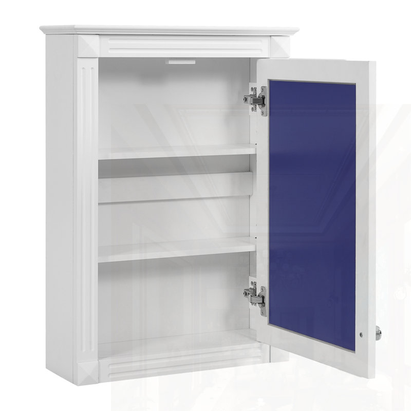 Pharmacie murale 20 ", Blanc