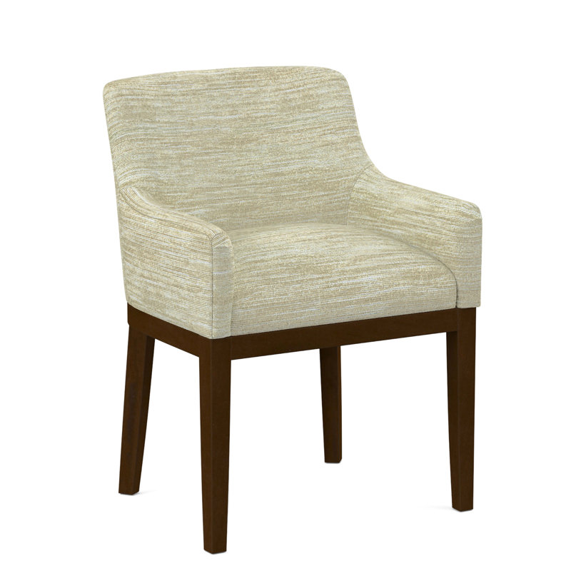 Upholstered Arm Chair, 61391-88, Pecan