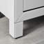 Nekizia Small Slimline 3 Drawer Mirrored Bedside Cabinet - Luxury Modern Bedside Table Nightstand-1964665995