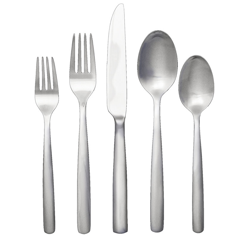 Ensemble de couverts 20 pièces simple, service pour 4