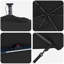 Umbrella with LED Strip Lights Polyester and Aluminium Outdoor Parasol-1633500820-1633500819