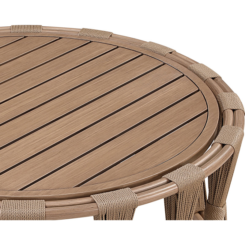 Table basse d'extérieur en aluminium San Pietro