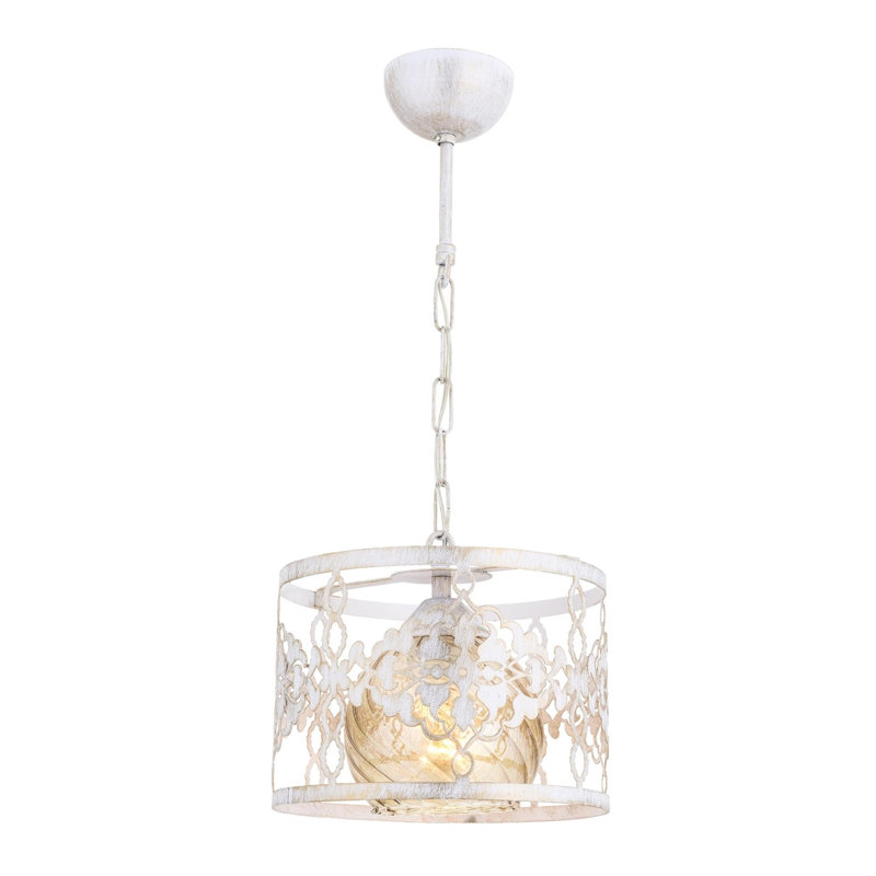 Luminaire suspendu tambour 1 lumière